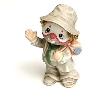 VTG Li’l Vagabond (1989) Hobo Clown MALAYSIA Enesco Figurine